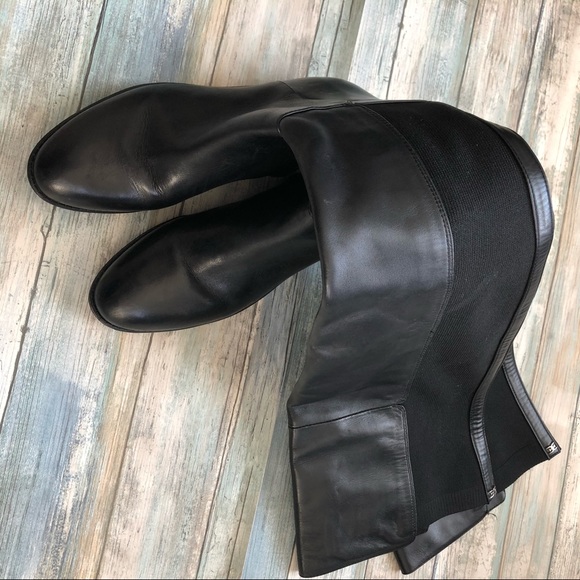 Sam Edelman Shoes Sam Edelman Black Boots Pam Boots Wide Over The